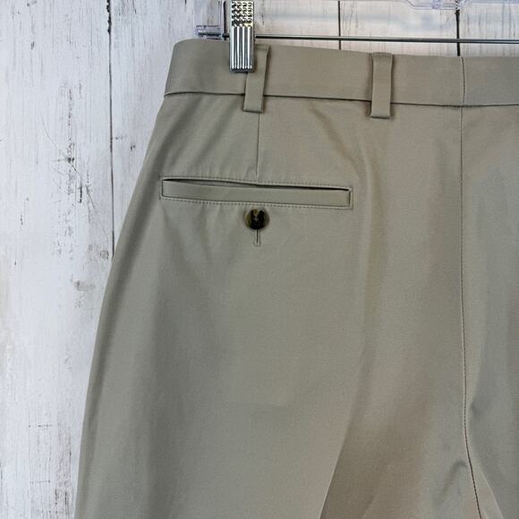 Brooks Brothers Tan Clark Straight-Fit Stretch Advantage Chino Pants Size 34 - Picture 8 of 16